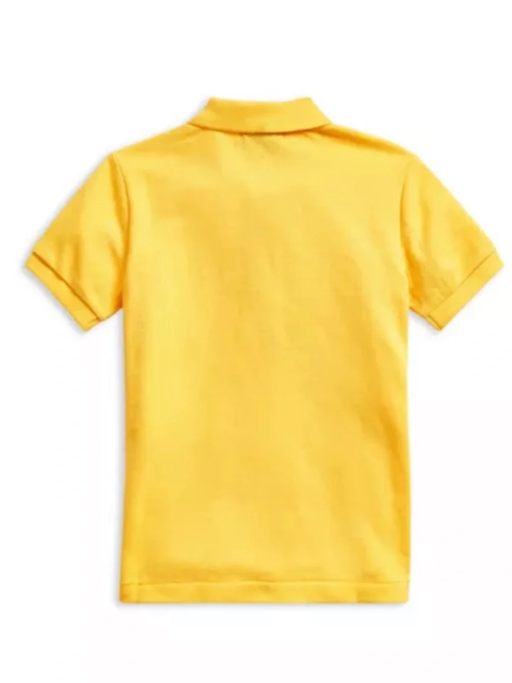 Ralph Lauren Yellow Polo with Straight Abrasion Twill Pants Set